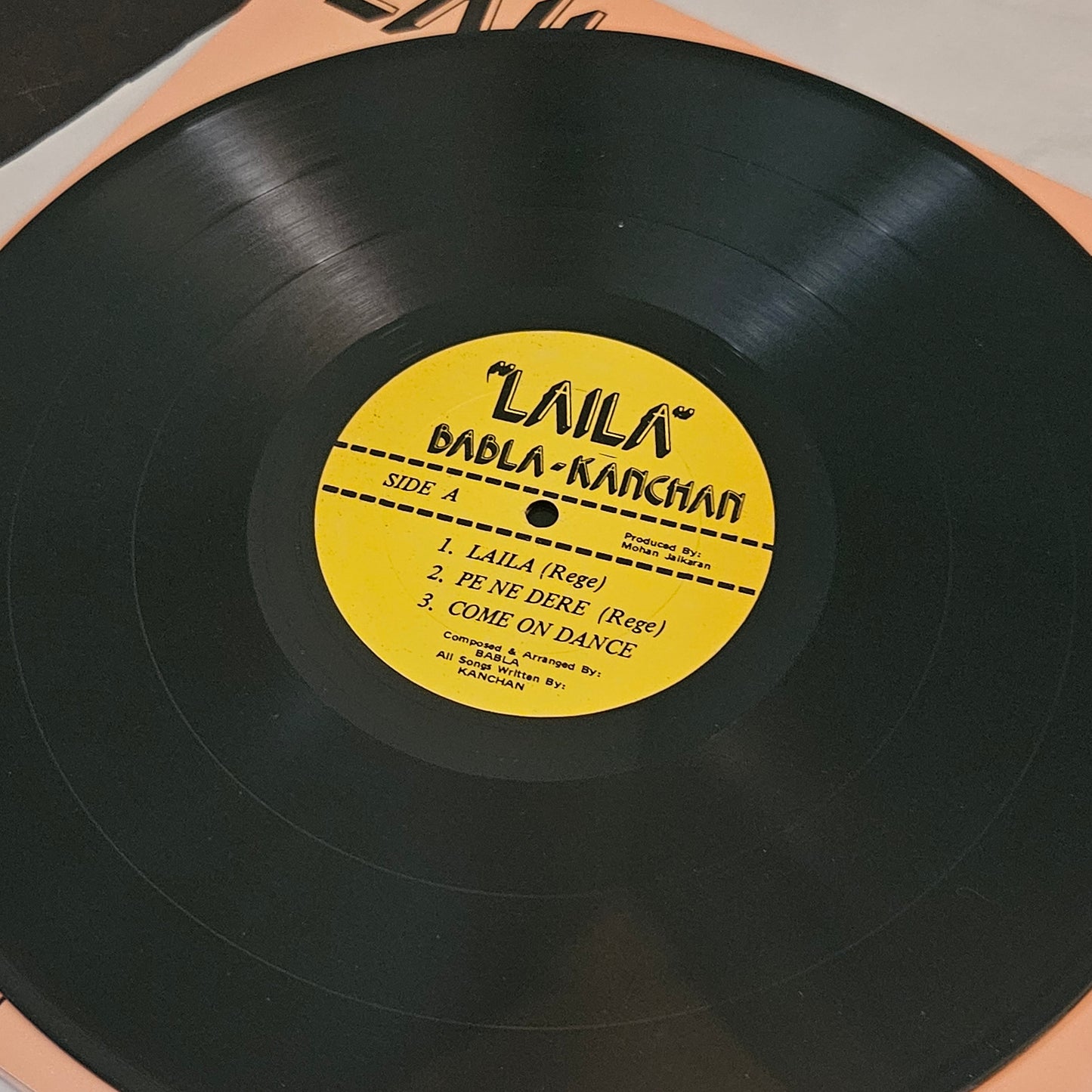 Laila - Autographed by Babla and Kanchan Guyana Suriname  places  Reggae in Excellent