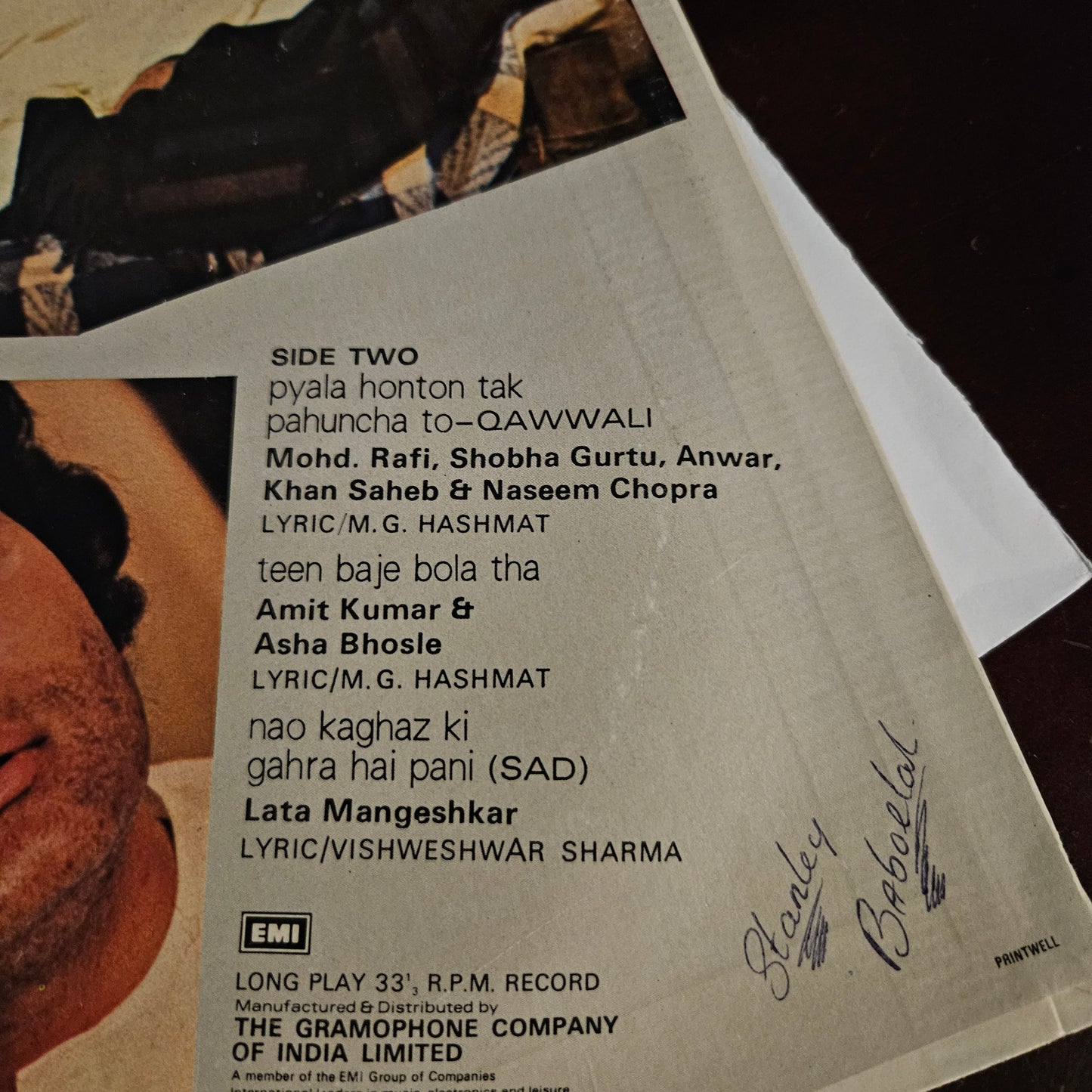 Duniyadari - Superhit Shankar Jaikishan -  rare in near mint