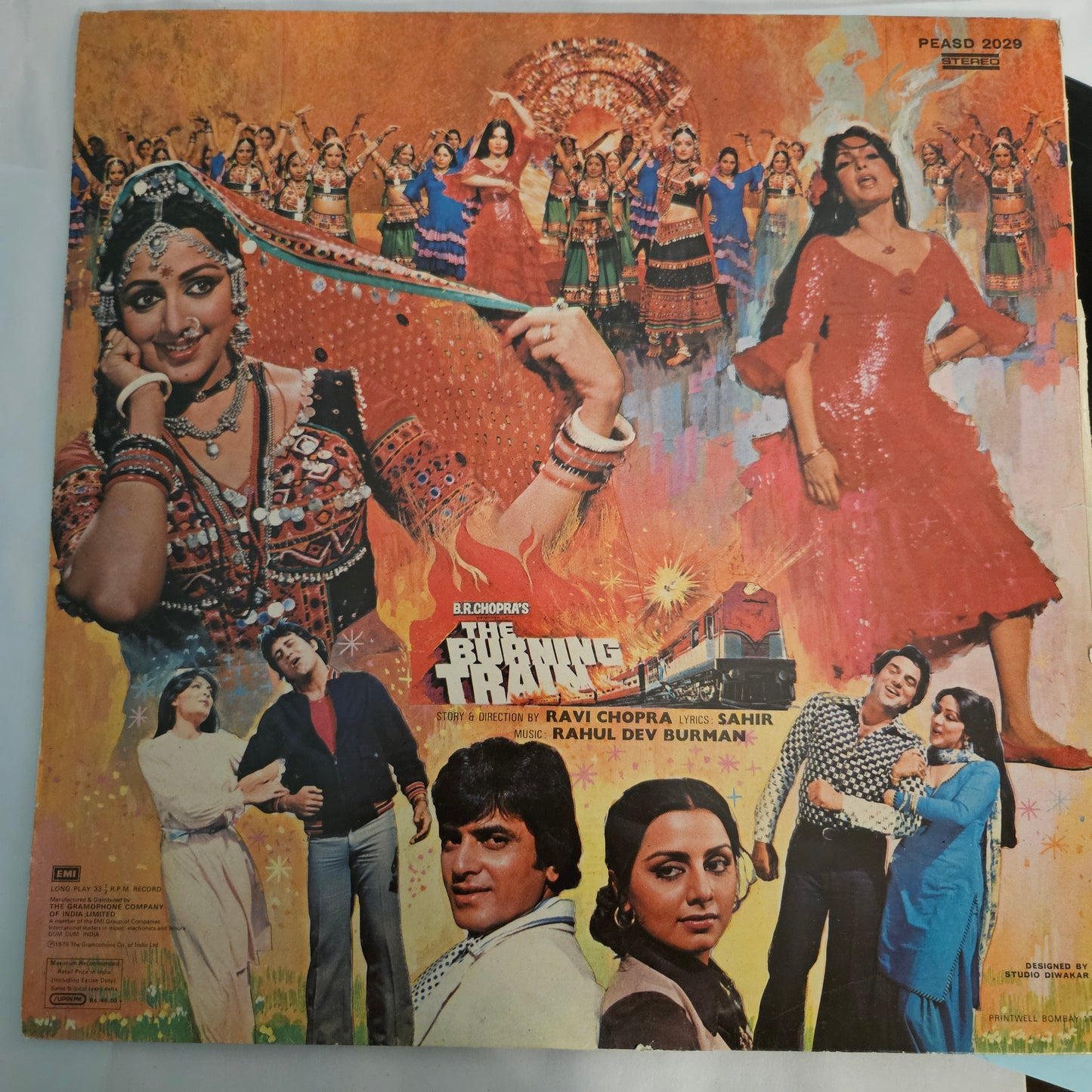 The Burning Train - R D Burman Superhit Blockbuster in excellent condition