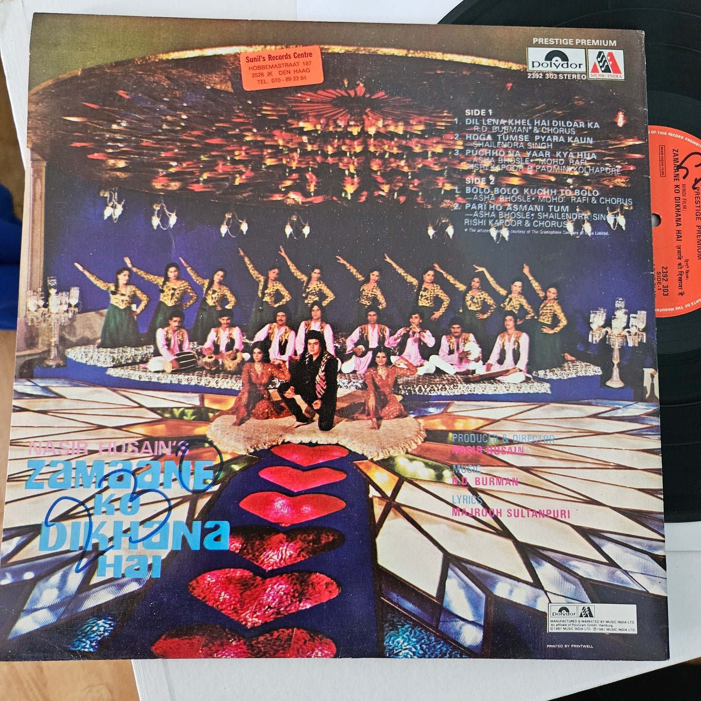 Zamaane Ko Dikhana Hain - R D Burman superhit gatefold in excellent to near mint