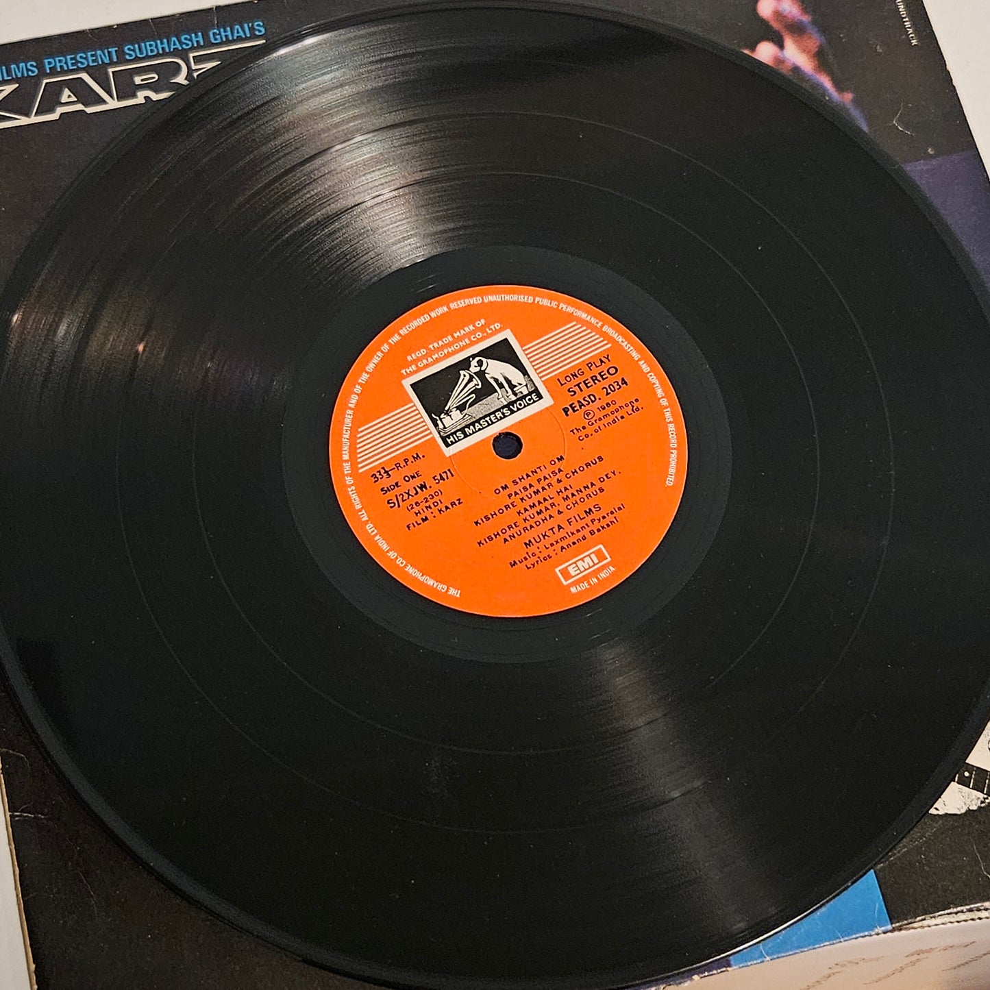 Karz - Laxmikant Pyarelal - Blockbuster in Near Mint condition