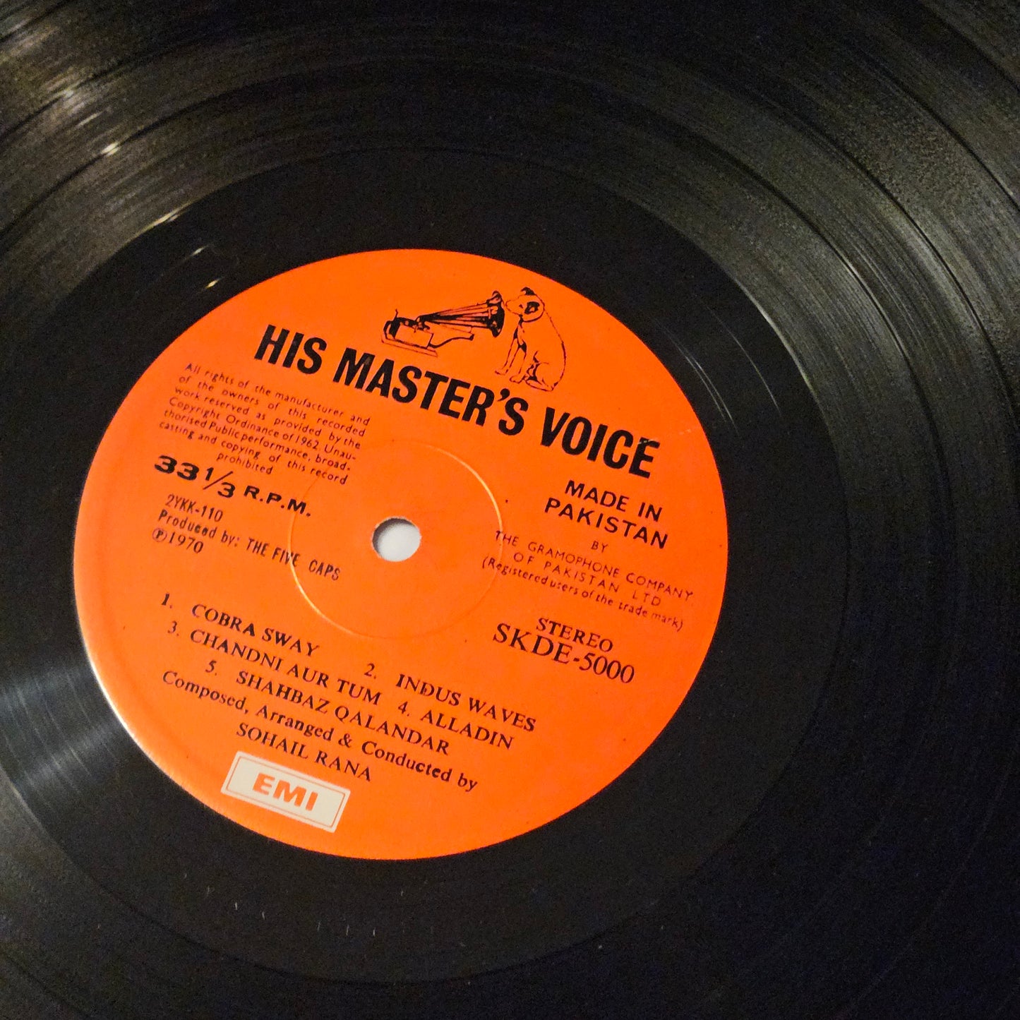 Sohail Rana – Khyber Mail very rare HMV edition - jazz rock funk in near mint