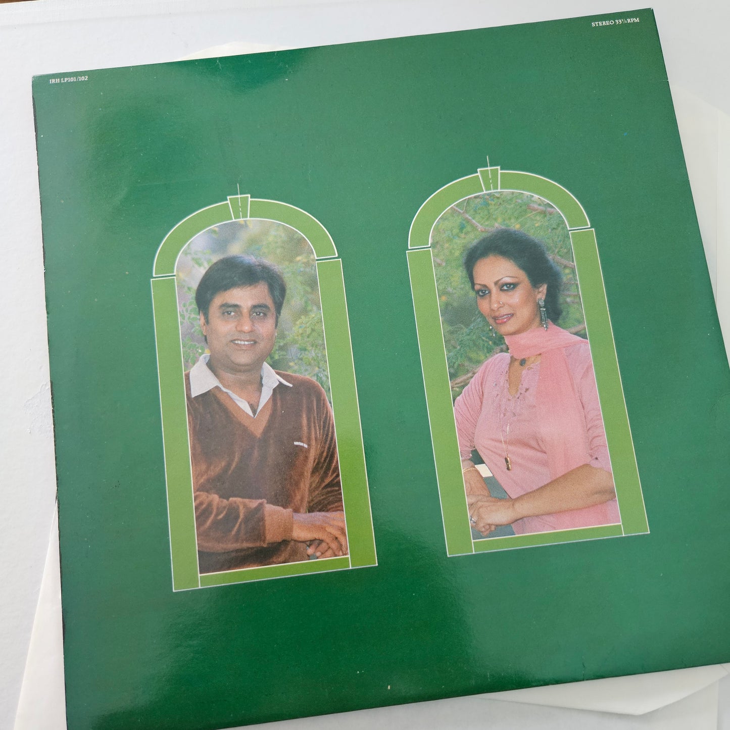 2 LP Set Jagjit Singh and Chitra Singh Live at Royal Albert Hall London April 1982 in  VG+