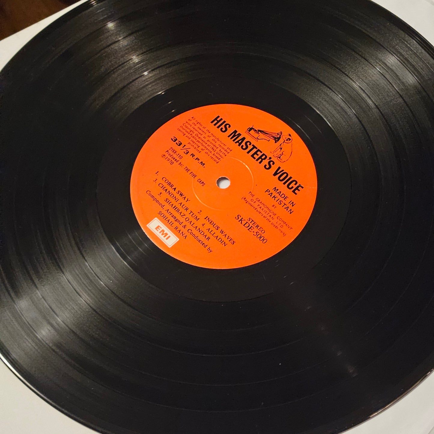 Sohail Rana – Khyber Mail very rare HMV edition - jazz rock funk in near mint