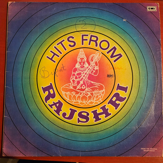 Various Hits From Rajshri in Gatefold vg+ condition