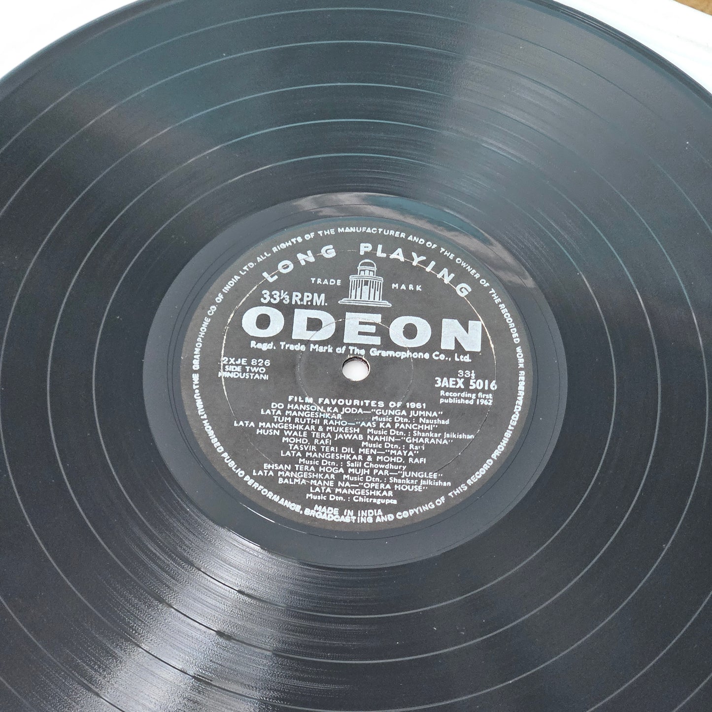 Various - Film Favourites Of 1961 in 1st RingOdeon pressing - in Excellent to near mint condition - from original soundtrack