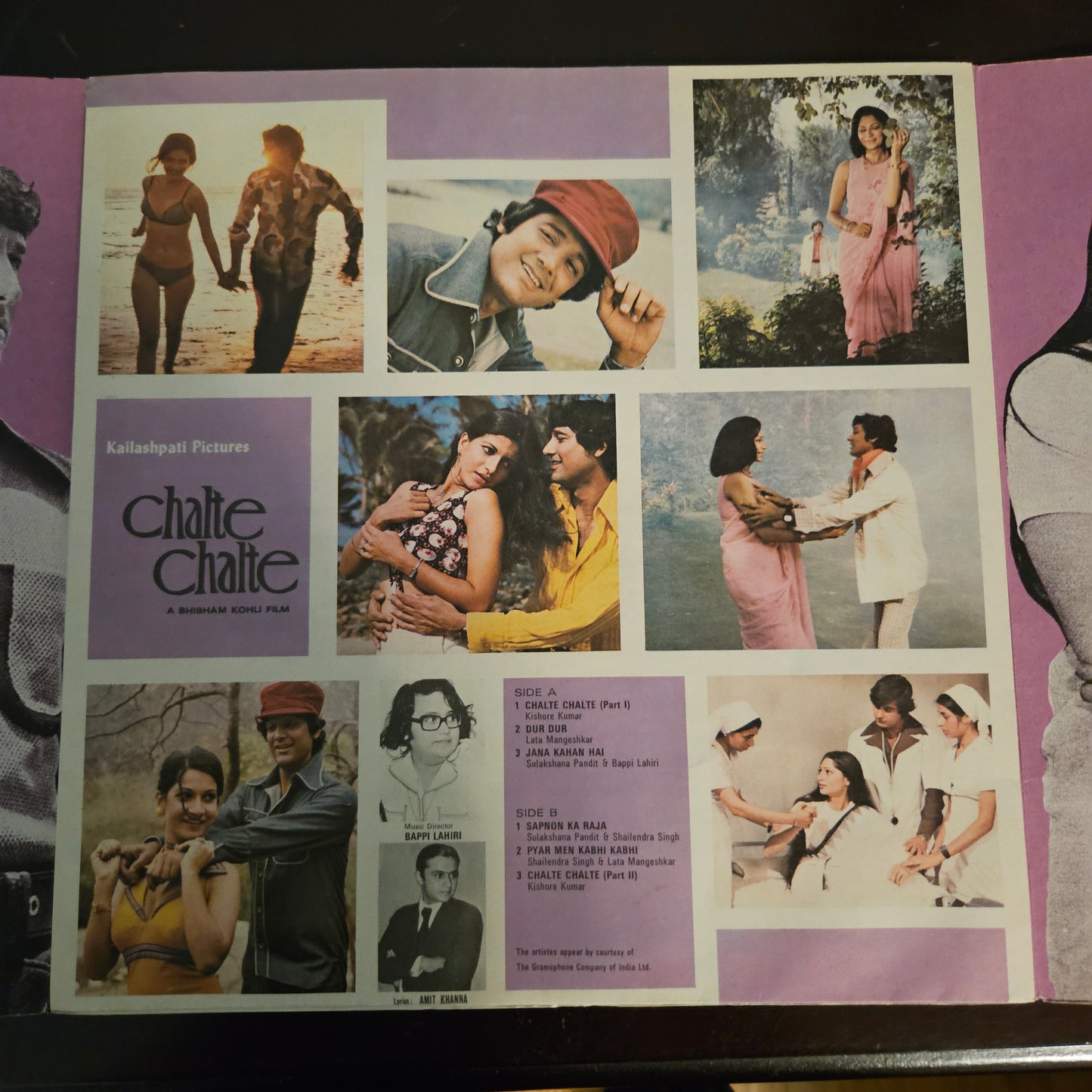 CHALTE CHALTE - Multifold edition Music By bappi Lahiri in near mint condition