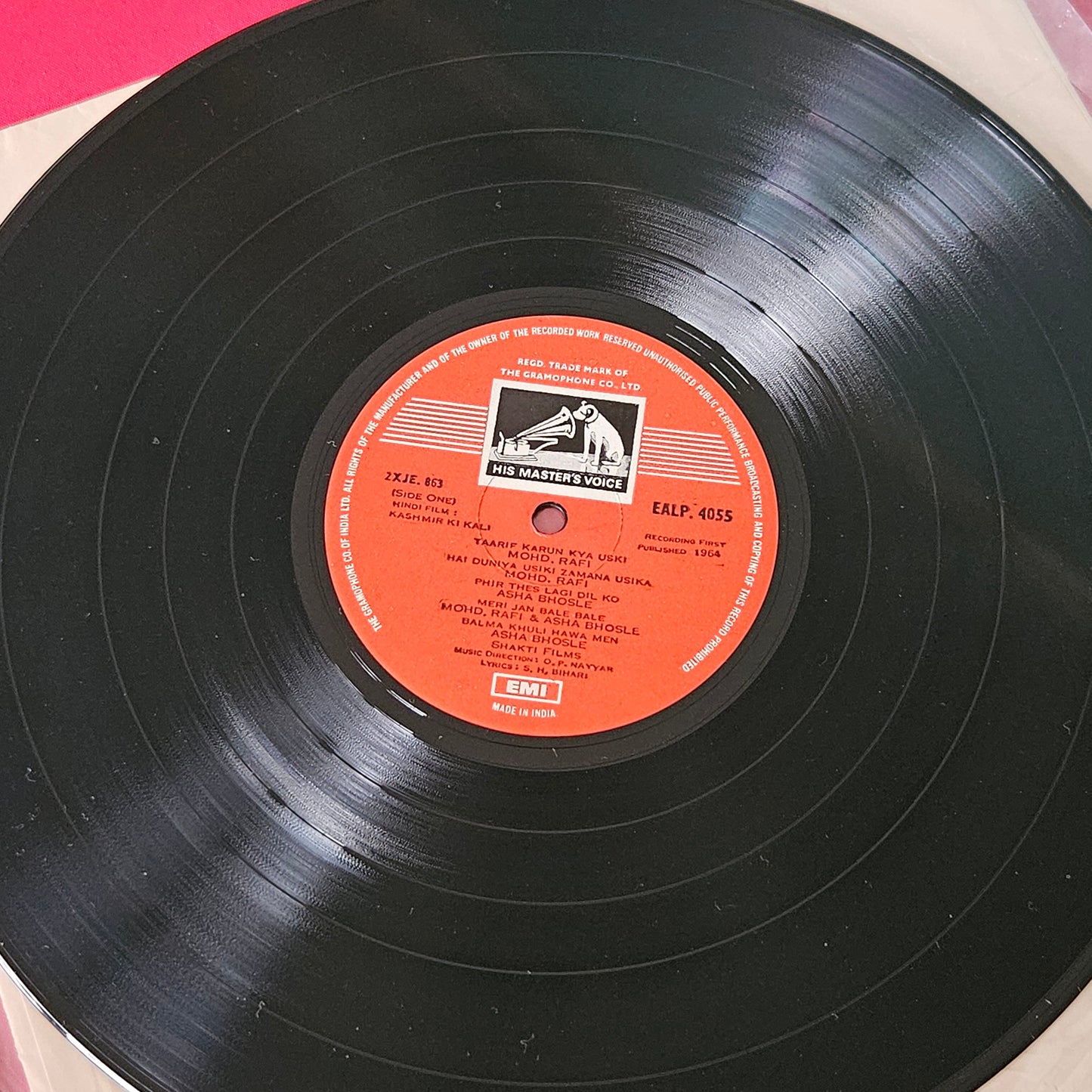 KASHMIR KI KALI -  Music by O P nayyar in near mint Pristine