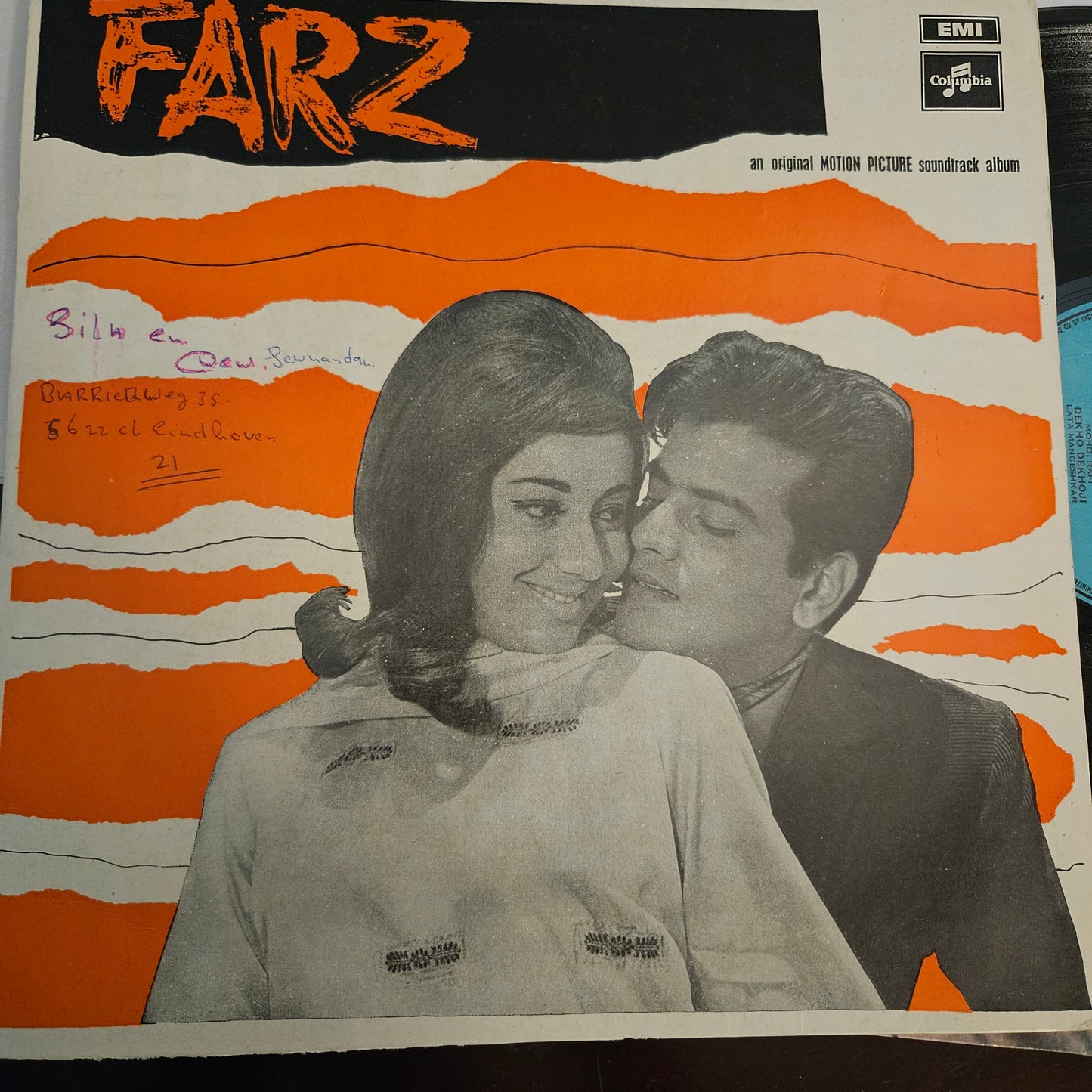 Farz  - Laxmikant Pyarelal 1st columbia pressing classic Superhit in exc