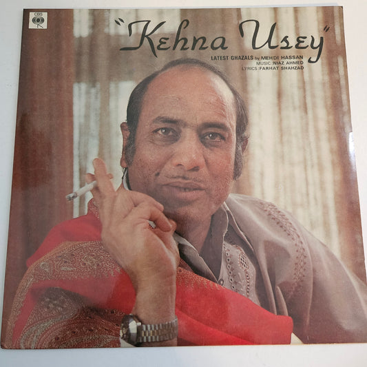 Mehdi Hassan - Kehna Usey - near mint in Stereo - CBS Sony pressing Rare