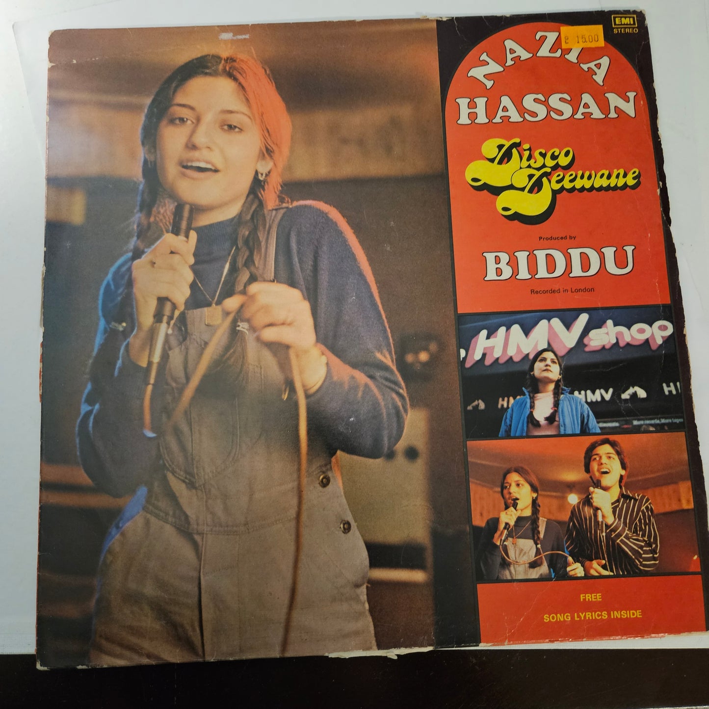 Nazia Hassan - Disco Deewane Blockbuster in VG+ condition