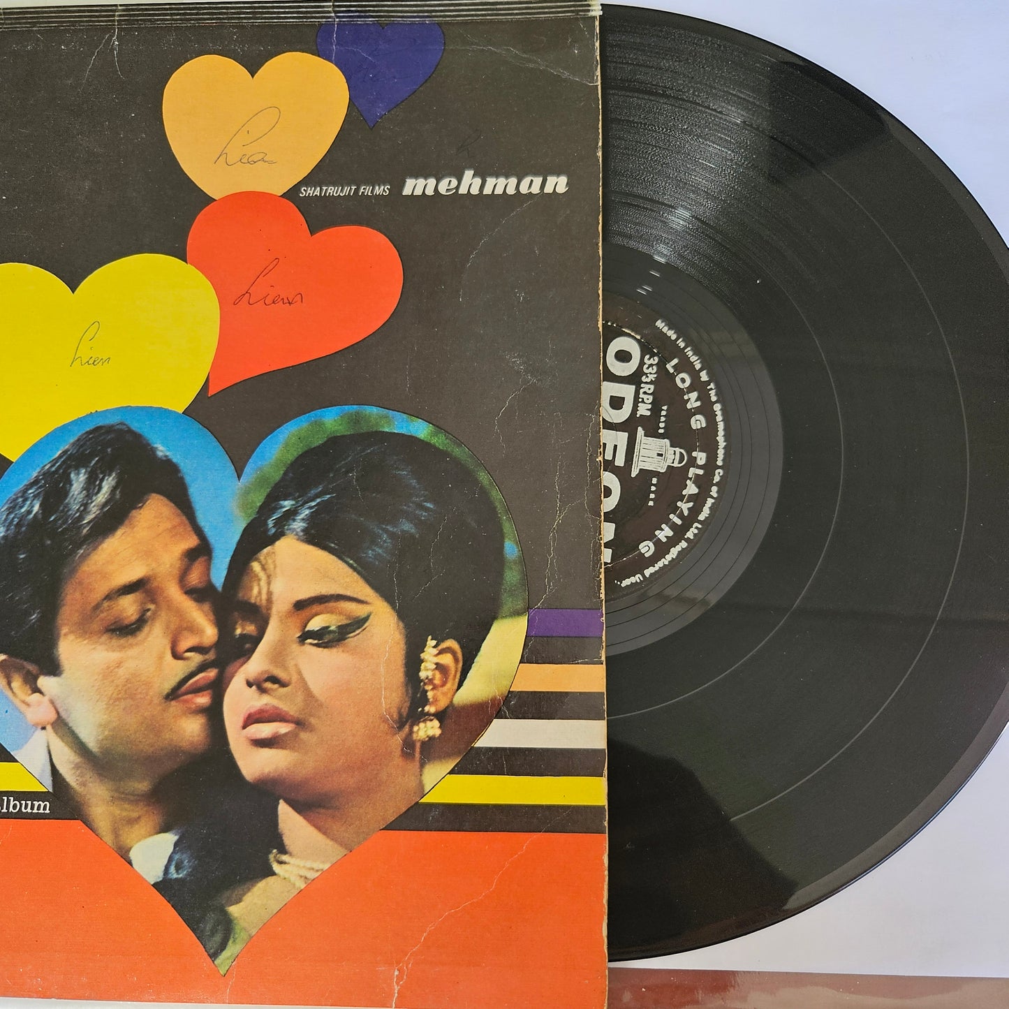 Mehman - 1st odeon Ring Superhit Ravi album in VG+