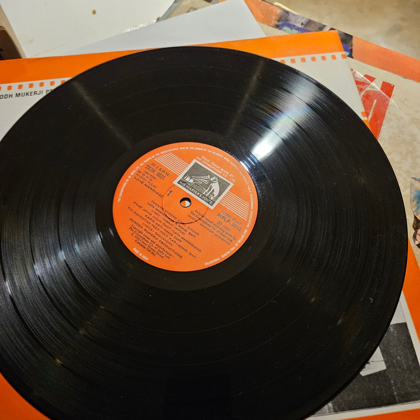Love Marriage -  Shankar Jaikishan - near mint