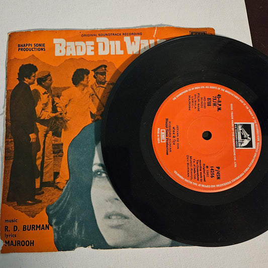 Bade Dilwala  - R D Burman superhit rare SP in excellent
