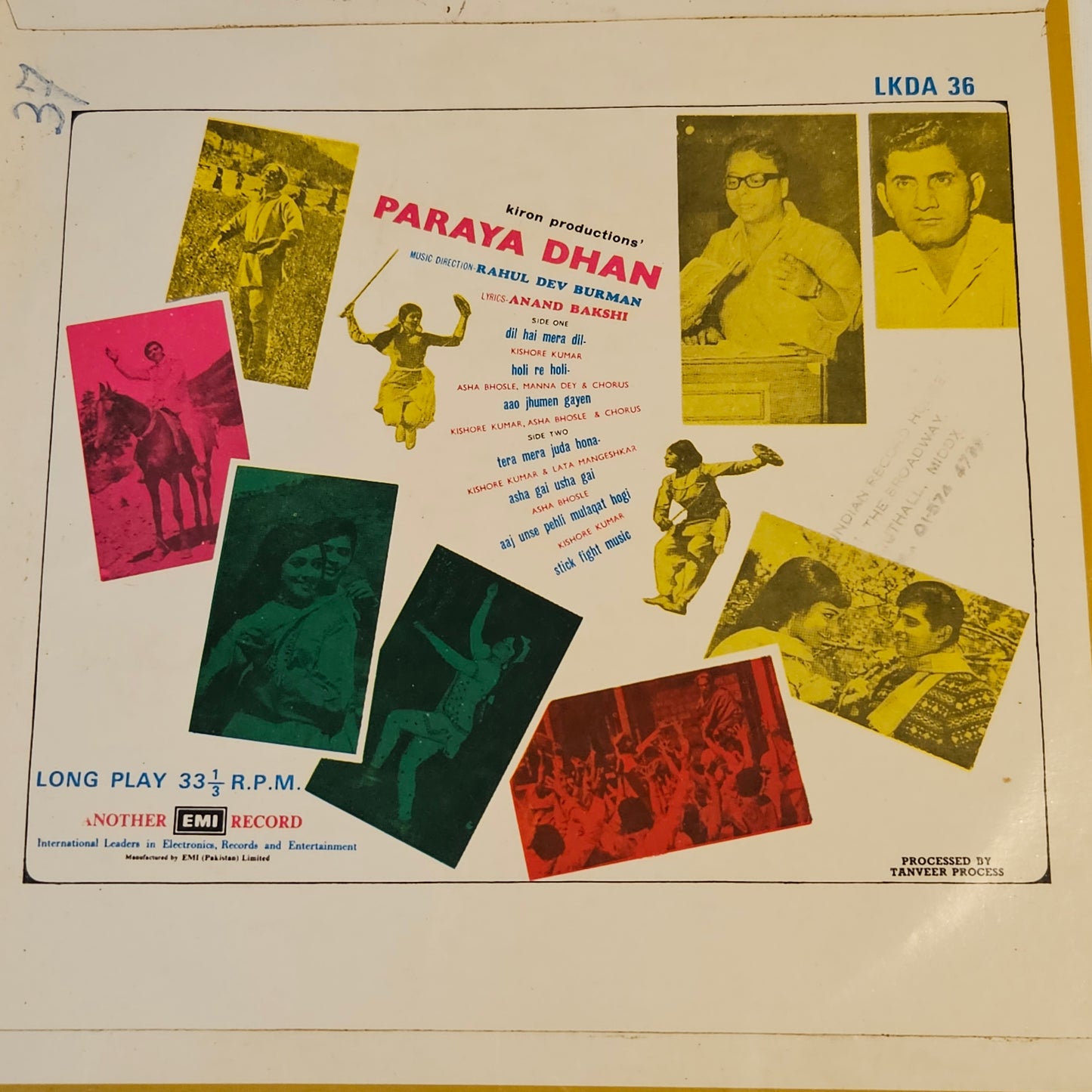 Paraya Dhan - R D Burman superhit in excellent condition