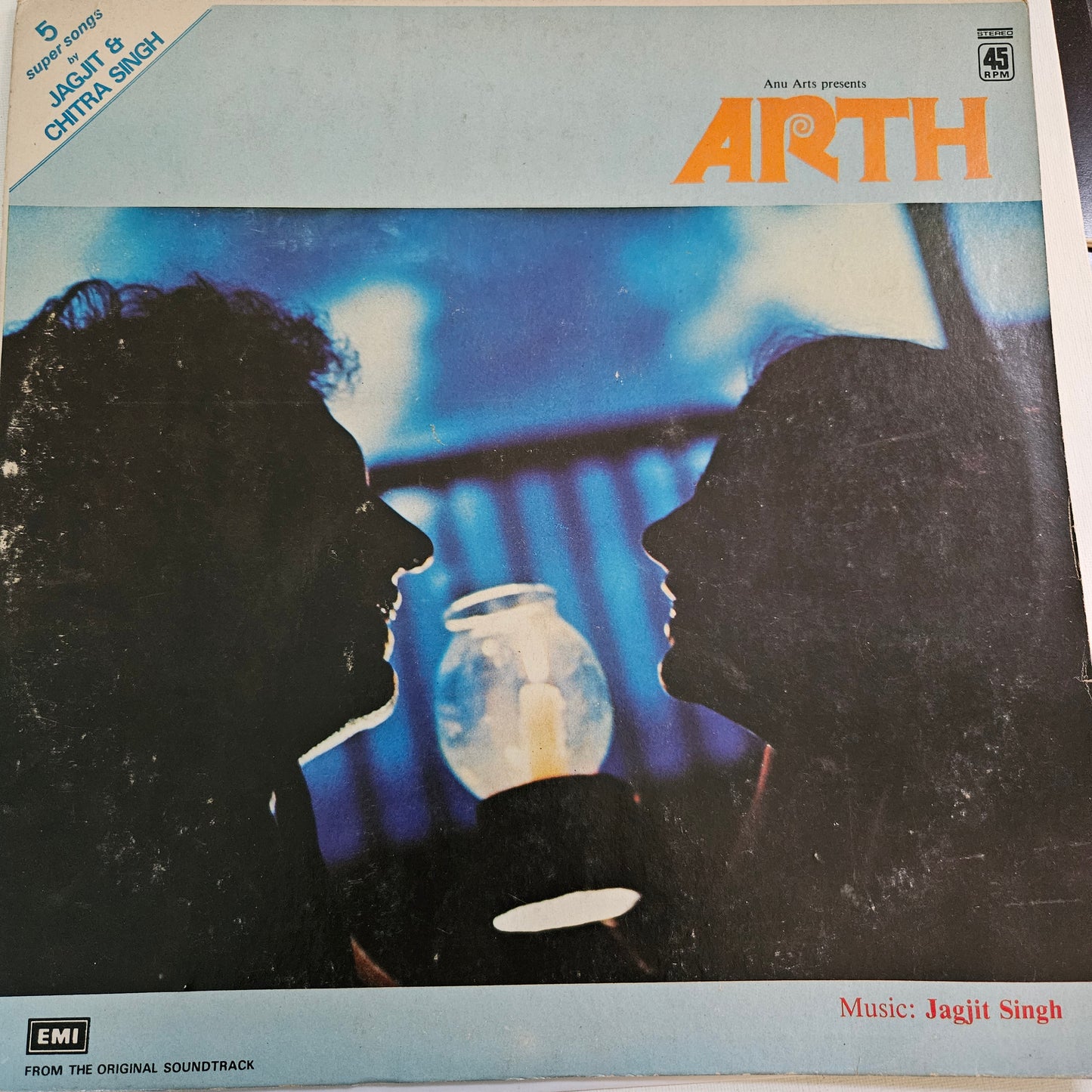 Arth - jagjit Singh Superhit Ghazals record in excellent to Near Mint