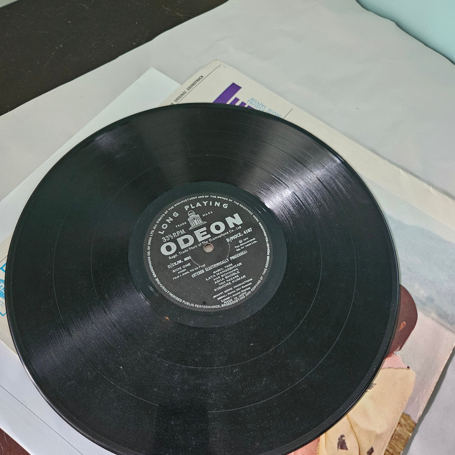 Jheel Ke US Paar - R D Burman  1st Odeon heavy pressing in Excellent condition