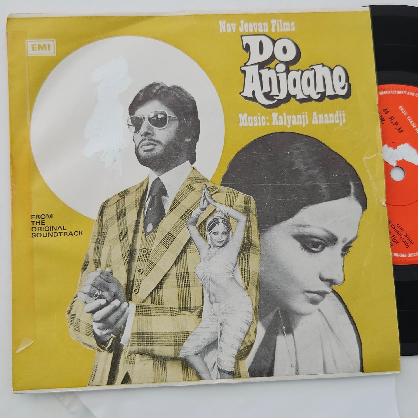 Do Anjaane - Kalyanji Anandji classic 1st HMV version EP in near mint - kishore songs