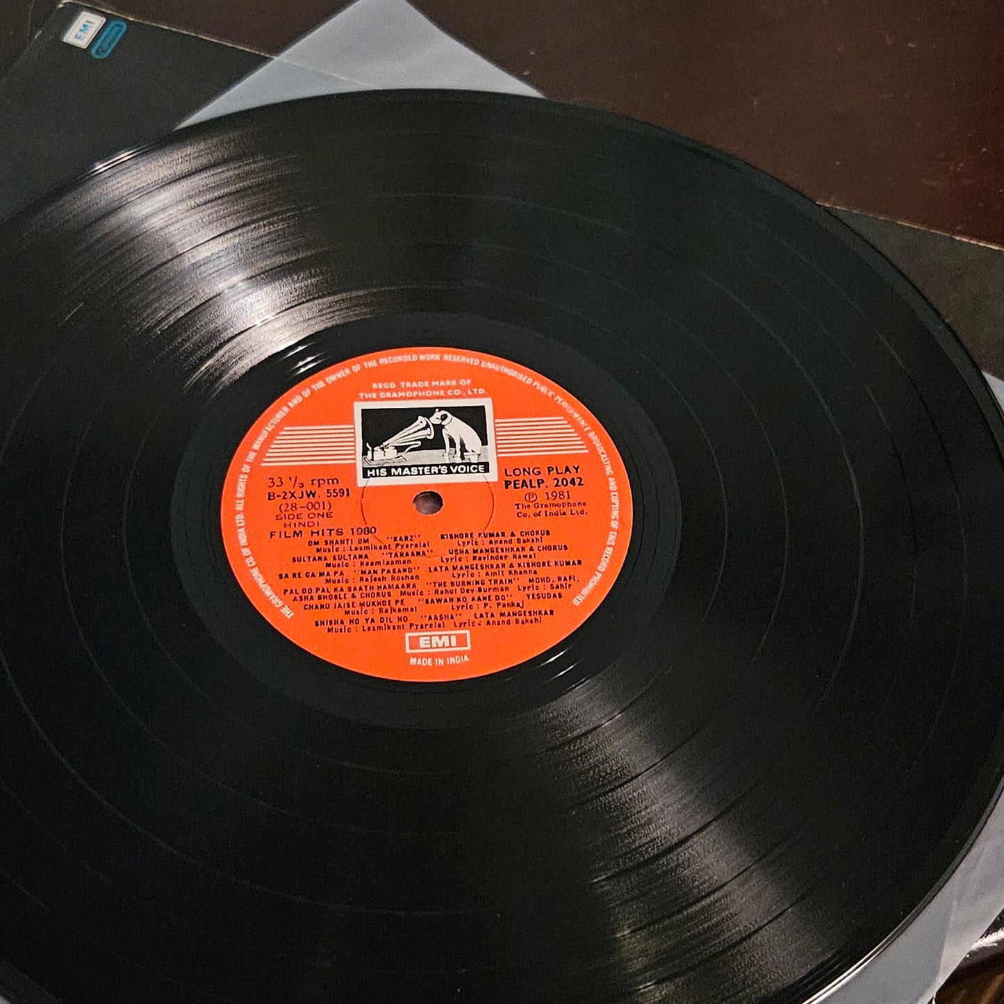 Film Hits 1980 in near mint superhit songs Supreme category PEALP2042