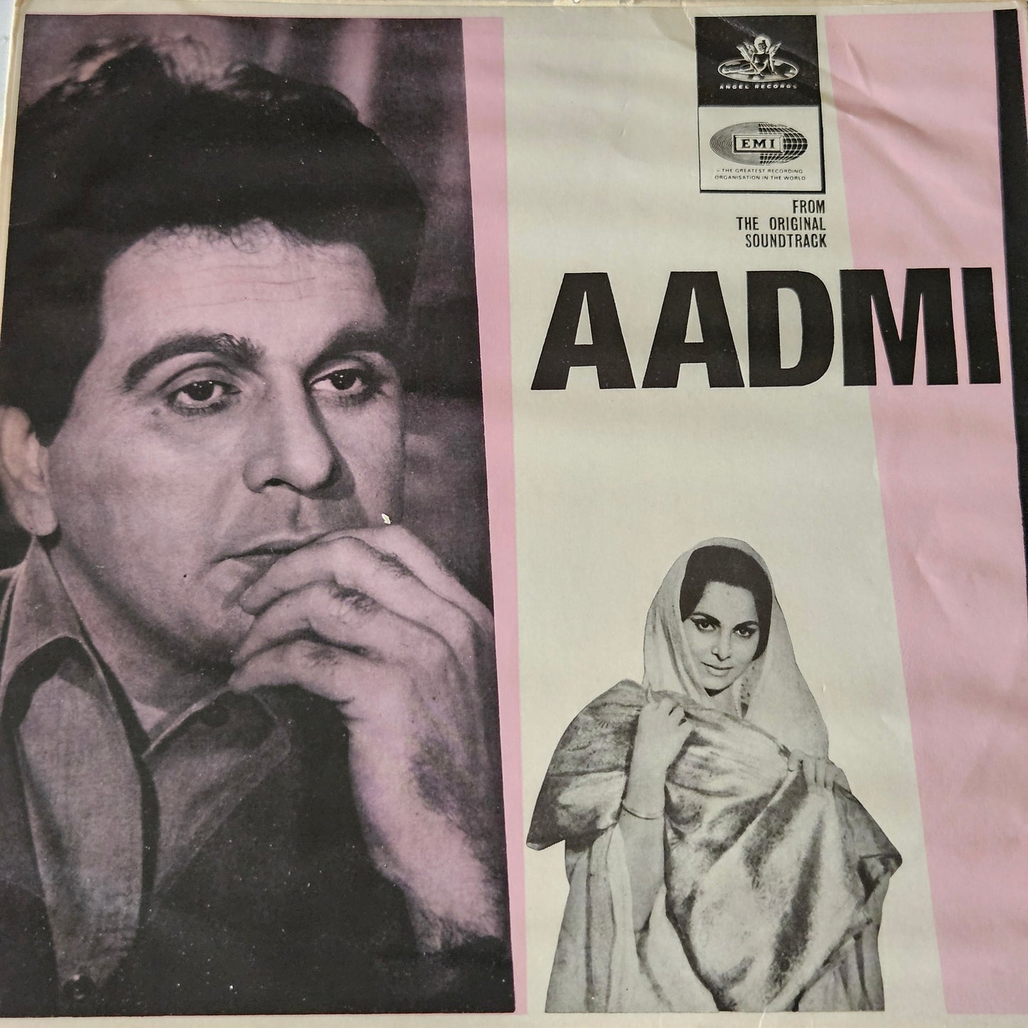 Aadmi - Music by Naushad - classic 1st Angel edition in near mint condition  original soundtrack 1st edition - from well kept collection