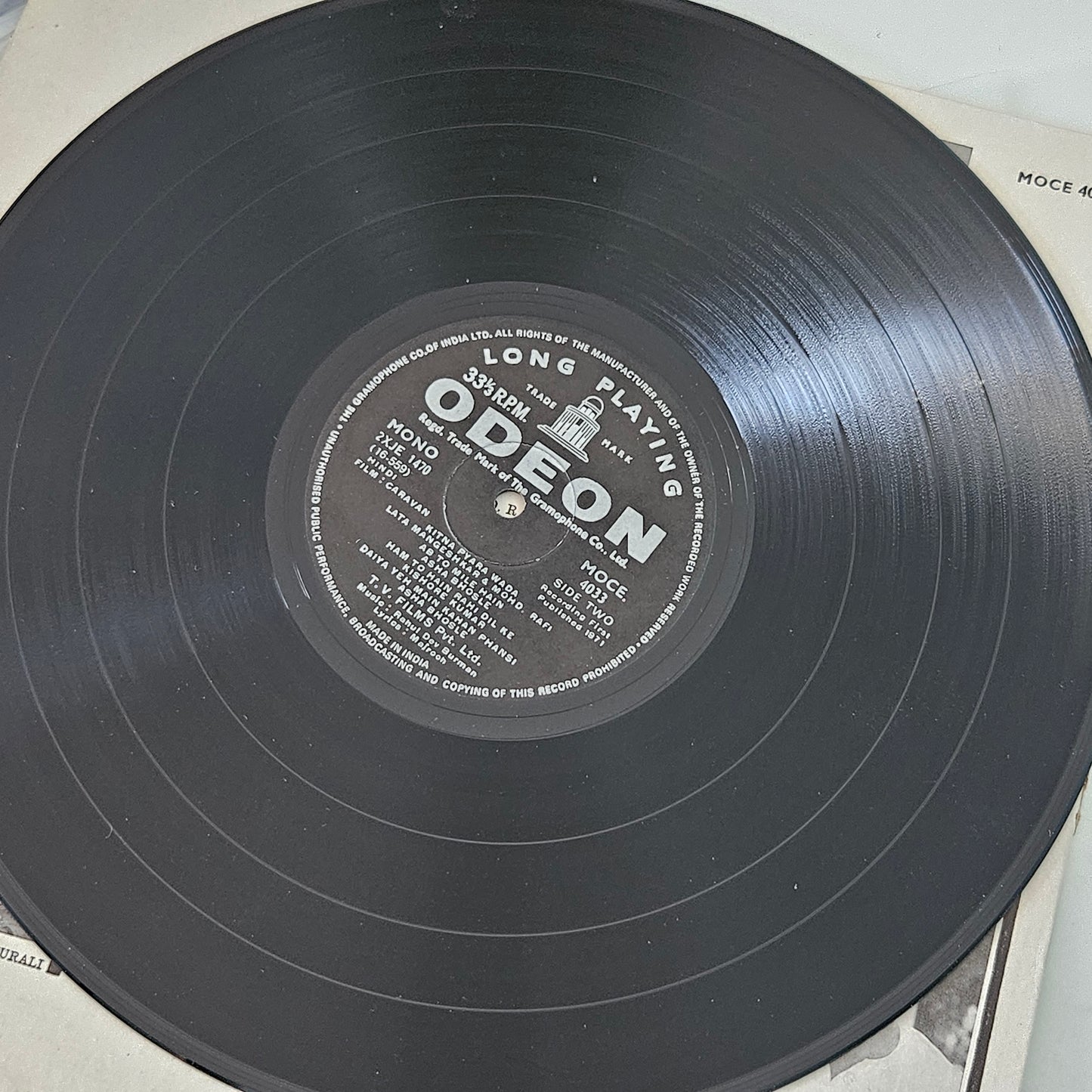 CARAVAN -  Bollywood   R D Burman blockbuster Funk in near mint