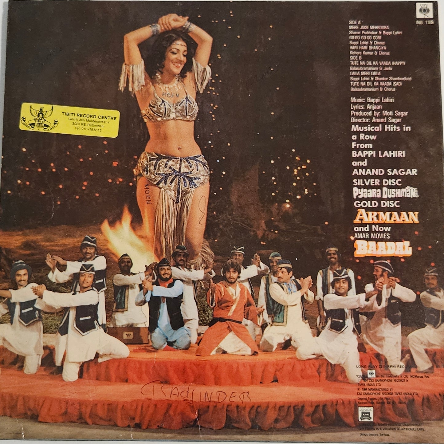 Bappi Lahiri Baadal in excellent to near mint condition