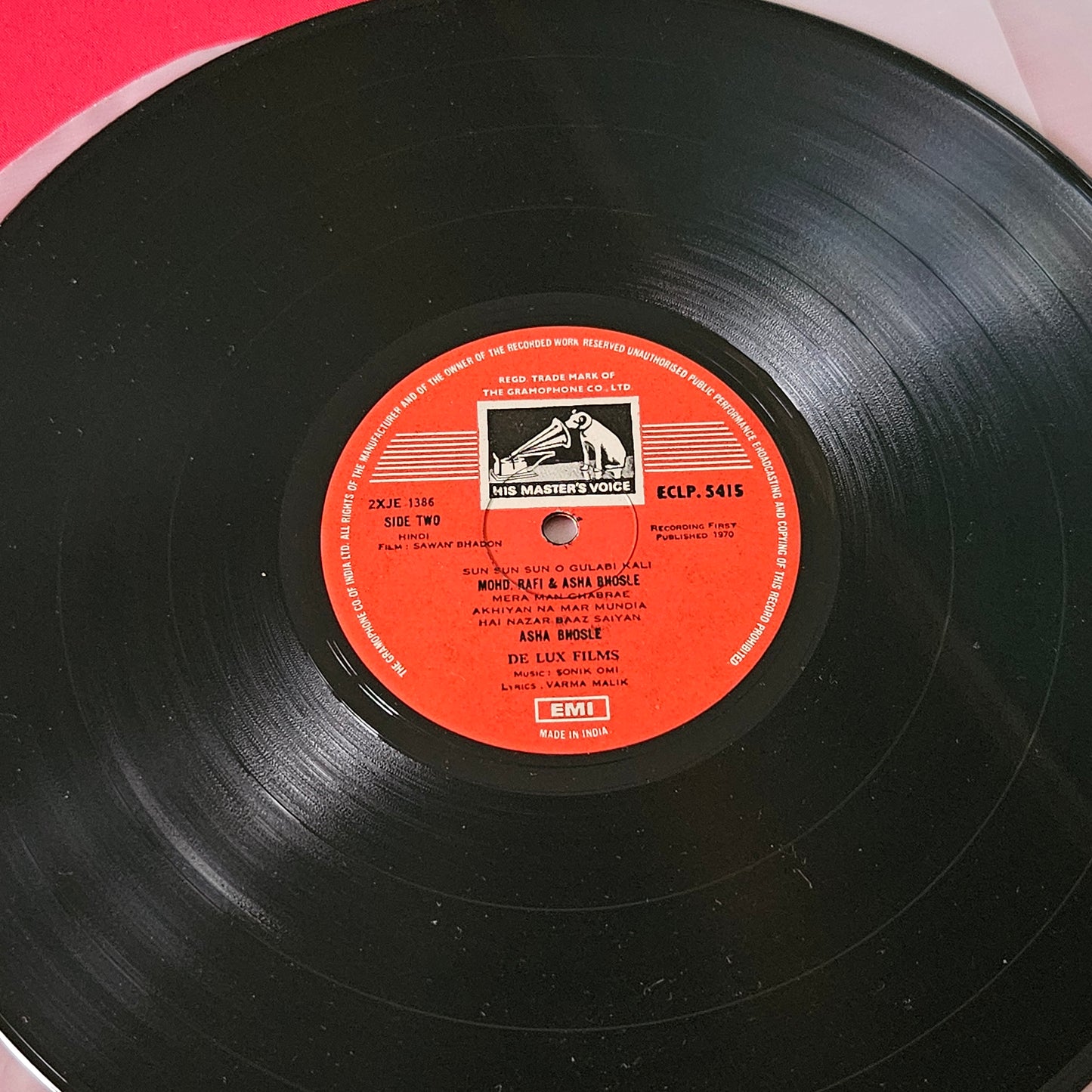 Sonik Omi Sawan Bhadon in near mint - superhit soundtrack