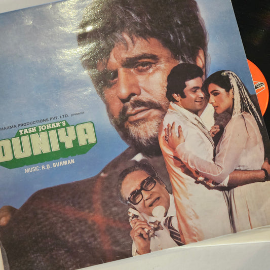 Duniya - R. D. Burman record includes superhit Kishore songs in near mint condition