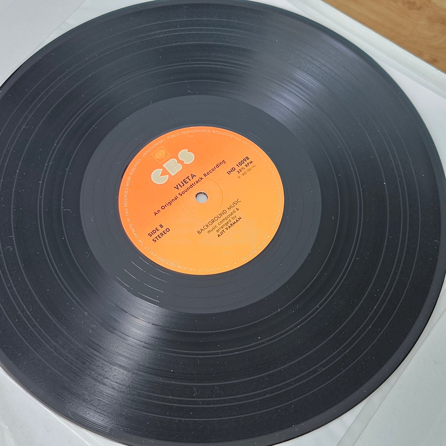 Vijeta - Music by Ajit Varman classical -  in near mint condition