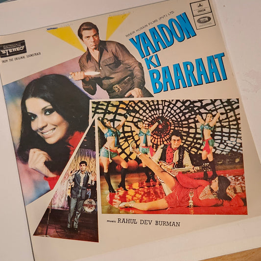 Yaadon Ki Baaraat (1973) - original soundtrack Music by R. D.  Burman superhit in excellent to near mint