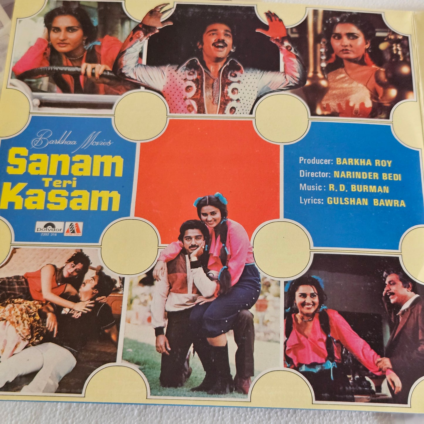 SANAM TERI KASAM -  R. D. BURMAN in Blockbuster in Near Mint condition - Gatefold edition