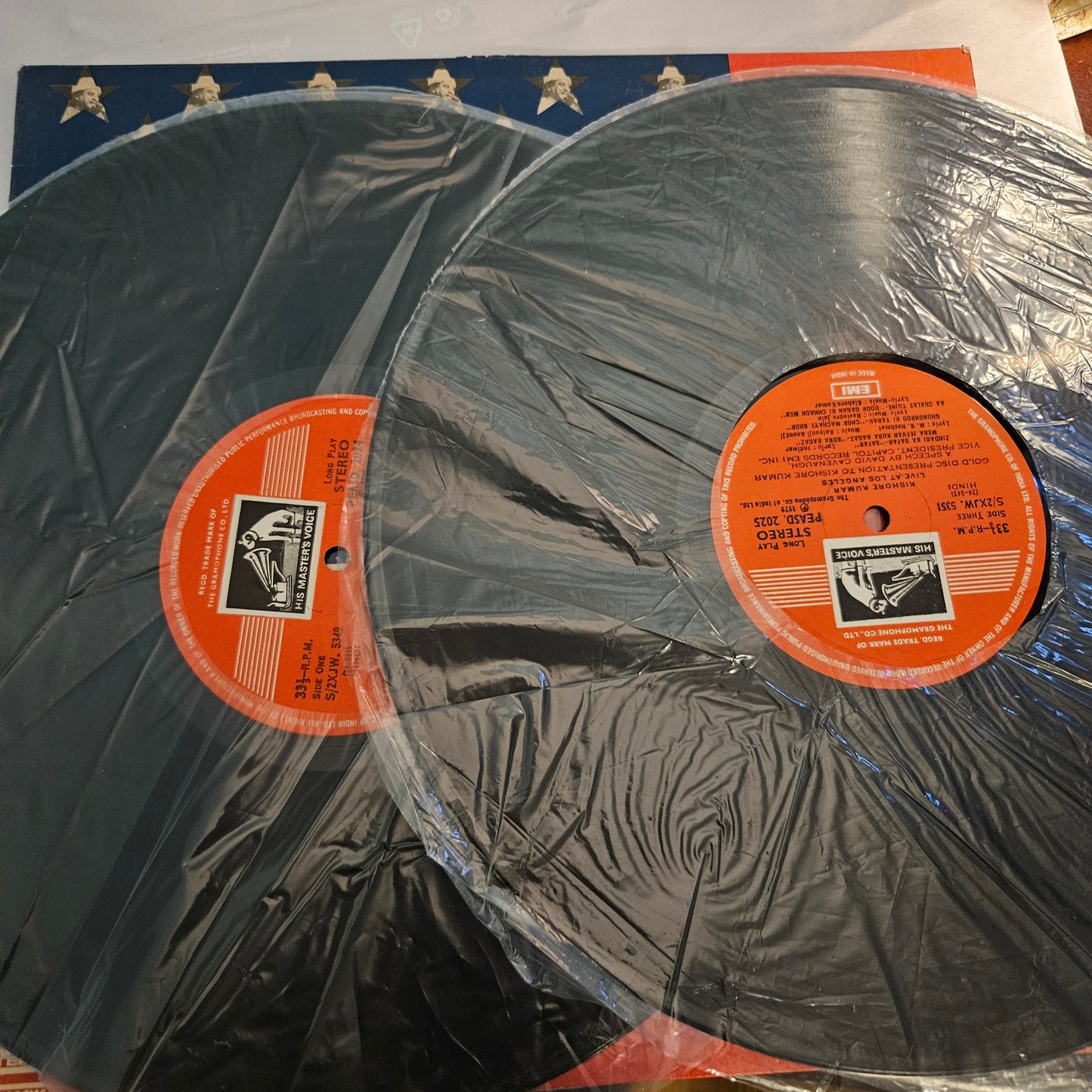 Kishore Kumar - Live at Los Angels 2 LP set in stereo in VG++