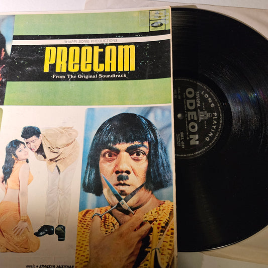 Preetam - Music by Shankar jaikishan 1st ring Odeon in excellent condition
