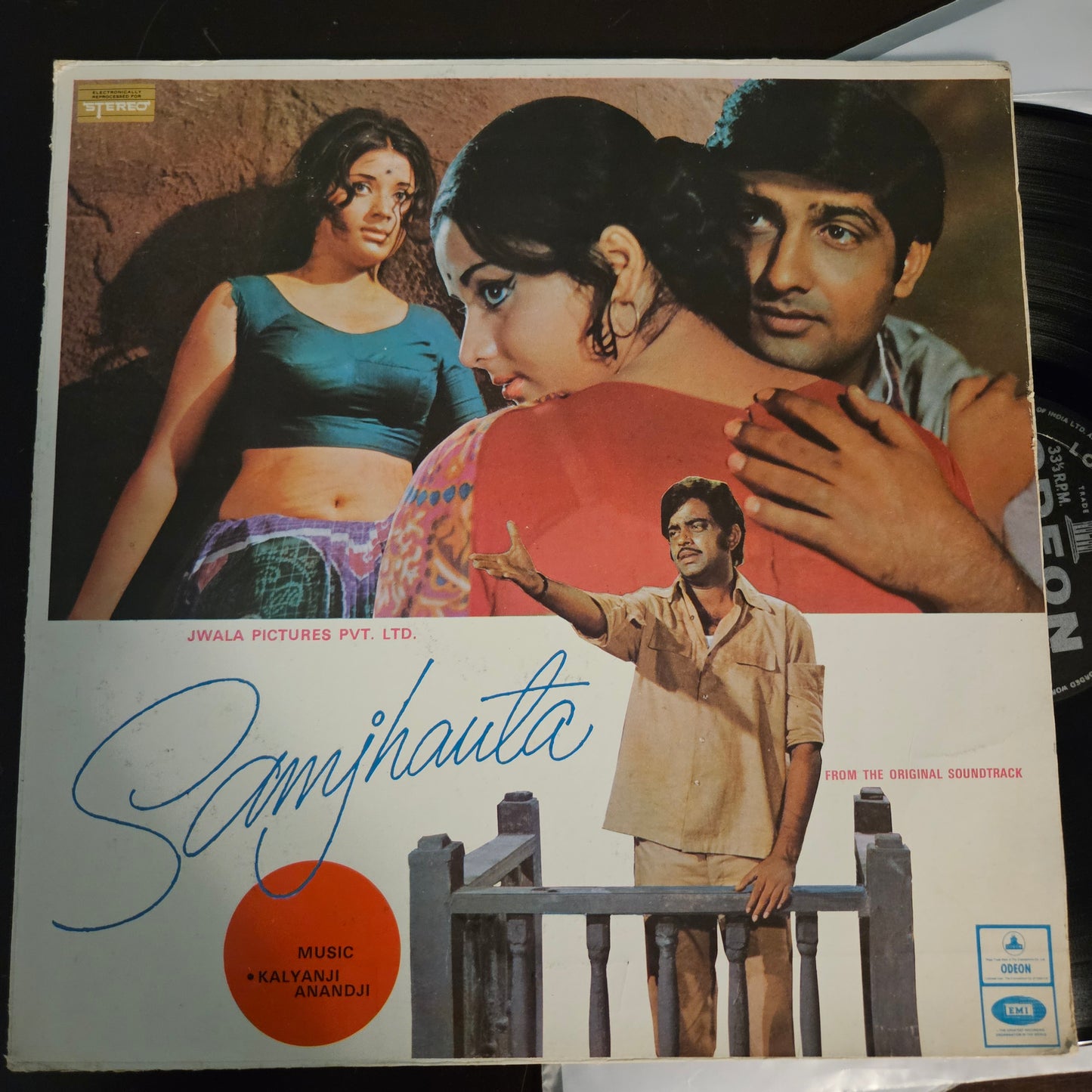 Samjhauta - 1st Odeon Ring veraion- stereo  music by Kalyanji Anandji in near mint condition