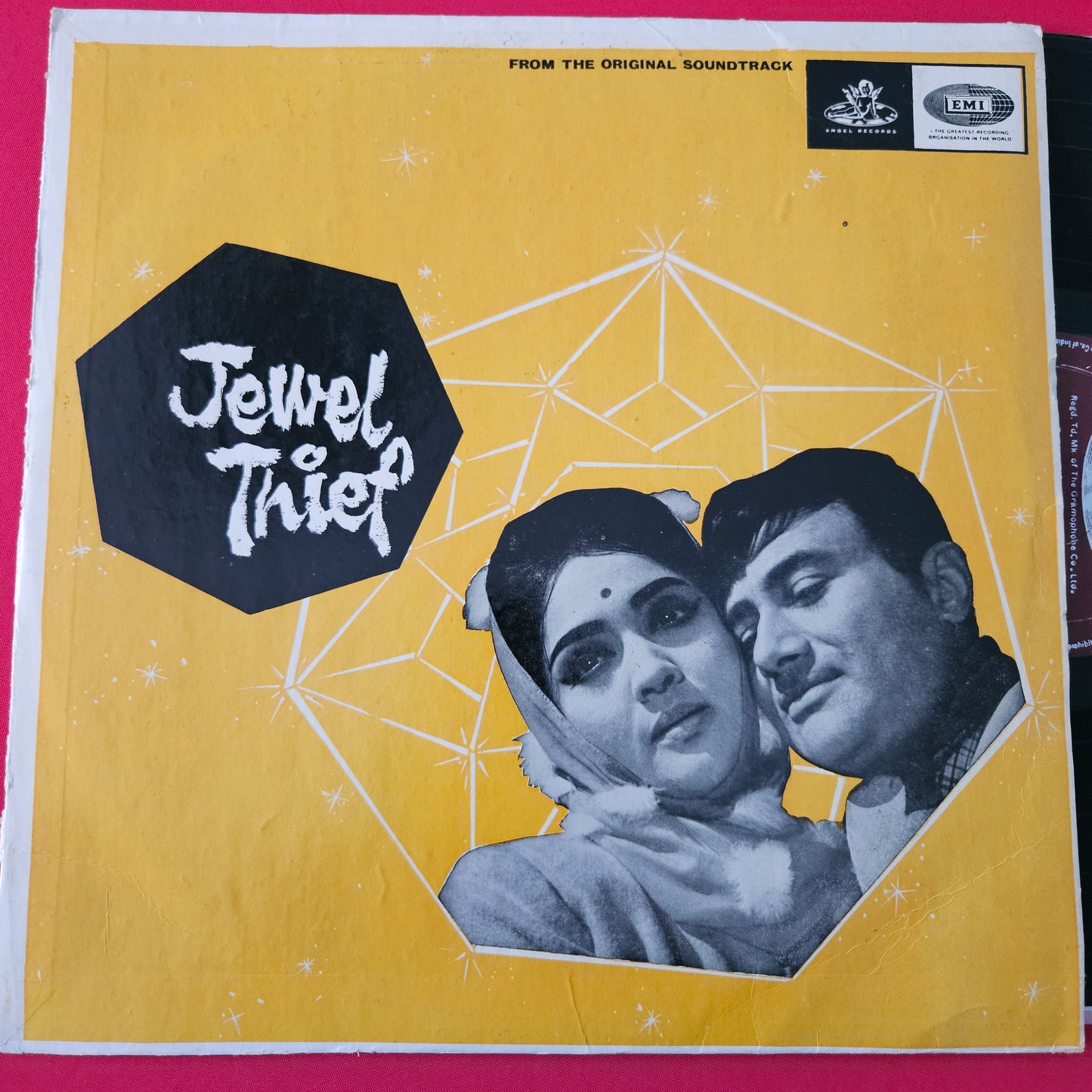 Jewel Thief - Original Soundtrack by S. D. Burman 1st angel Superhit  in excellent