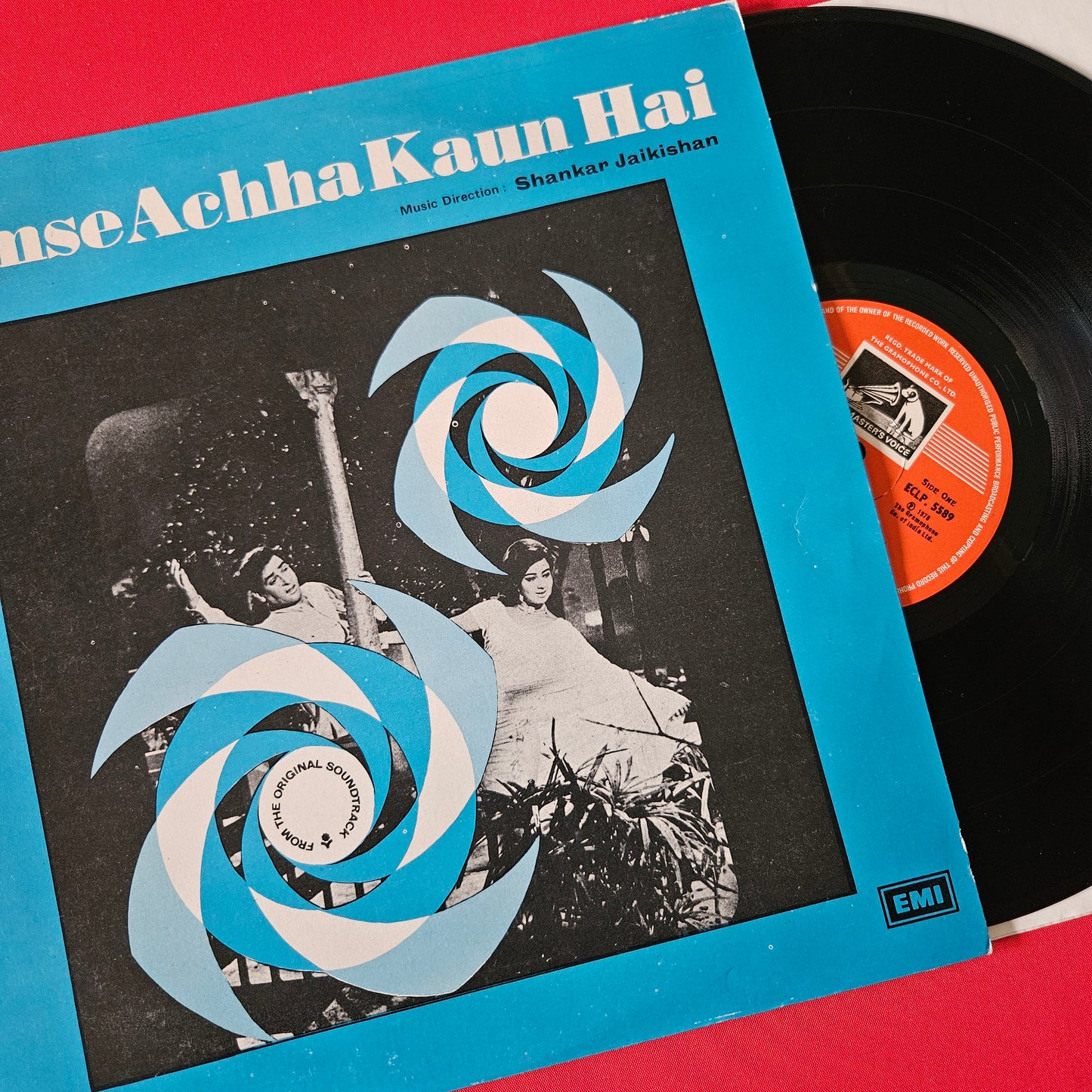 Tumse Achha Kaun Hai - Shankar Jaikishan and Shammi Kapoor Superhit in near mint Pristine condition