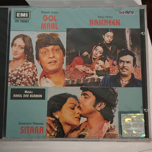 Rahul Dev Burman*, Gulzar ‎– Gol Maal / Namkeen / Sitara  Audio CD Sealed