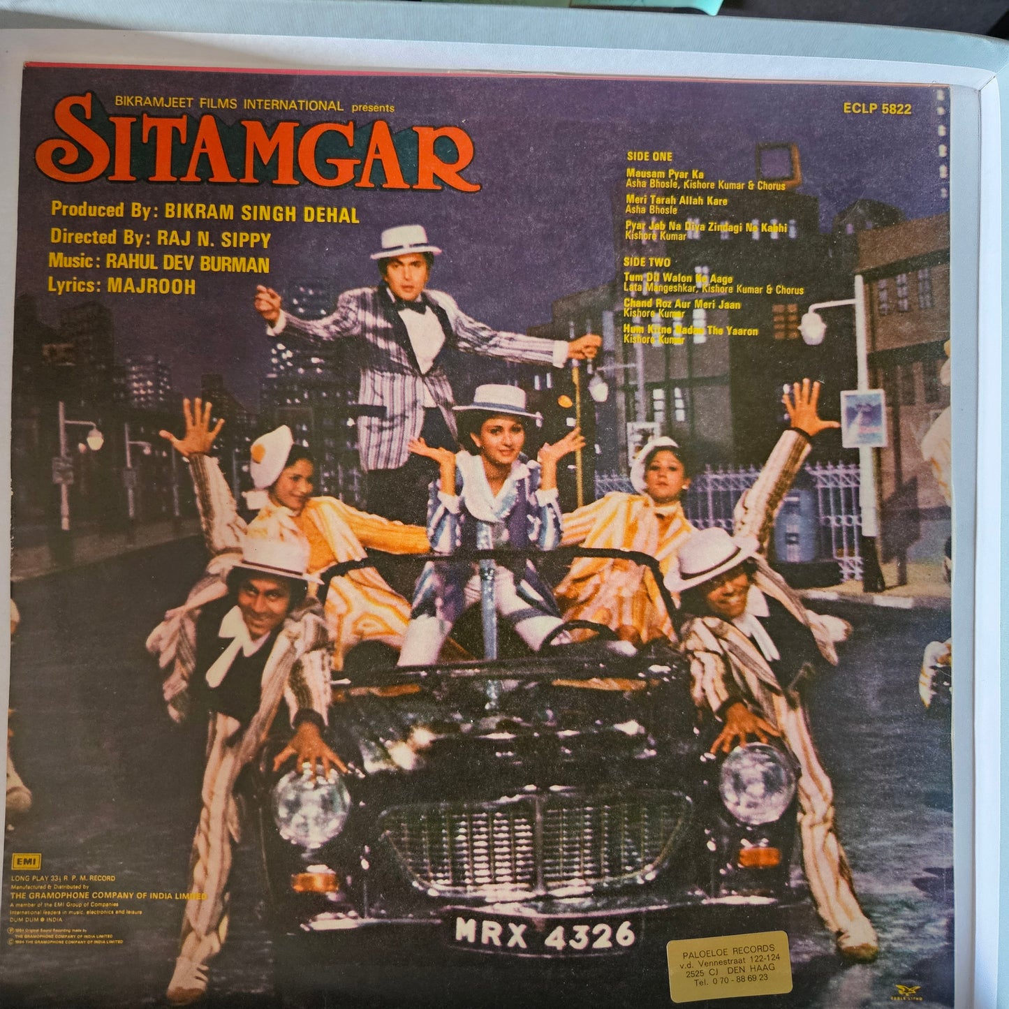 SITAMGAR - R D Burman  in excellent condition  edition