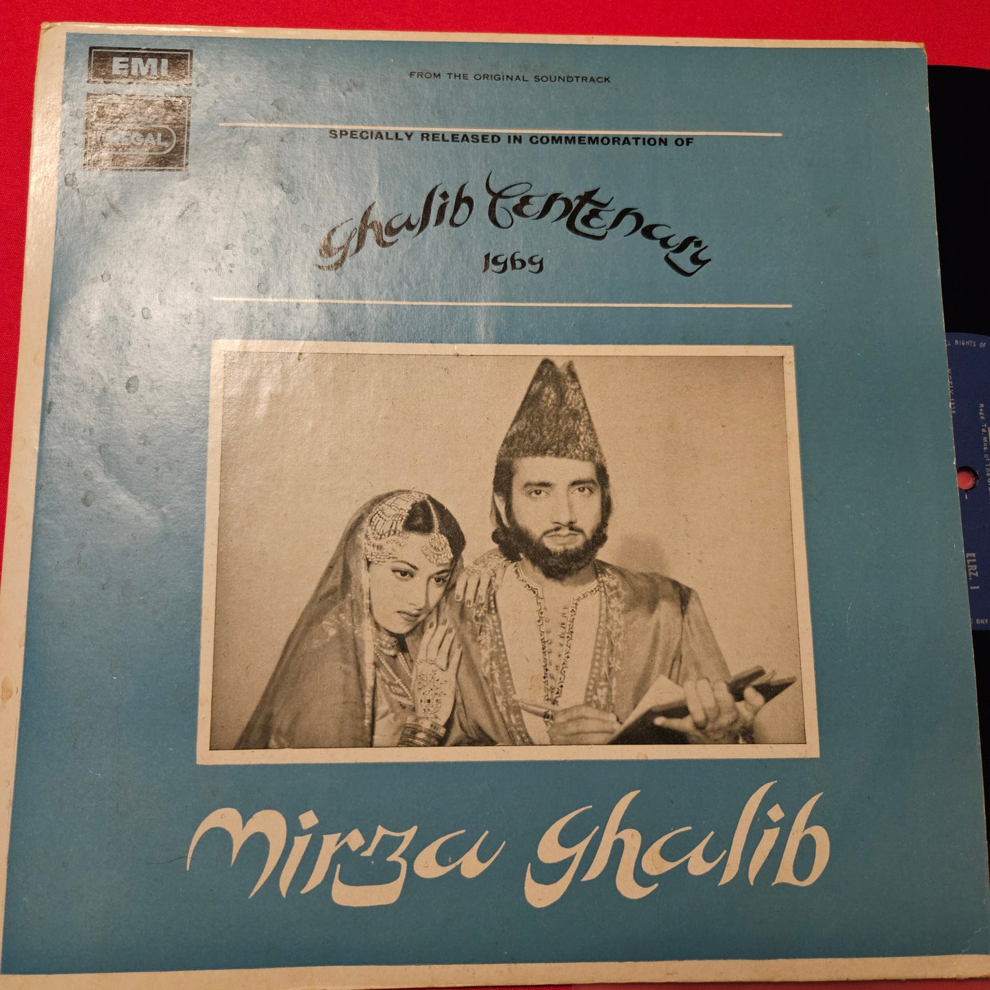 Mirza Ghalib - Superhit album by Ghulam Mohamed - in VG+ condition