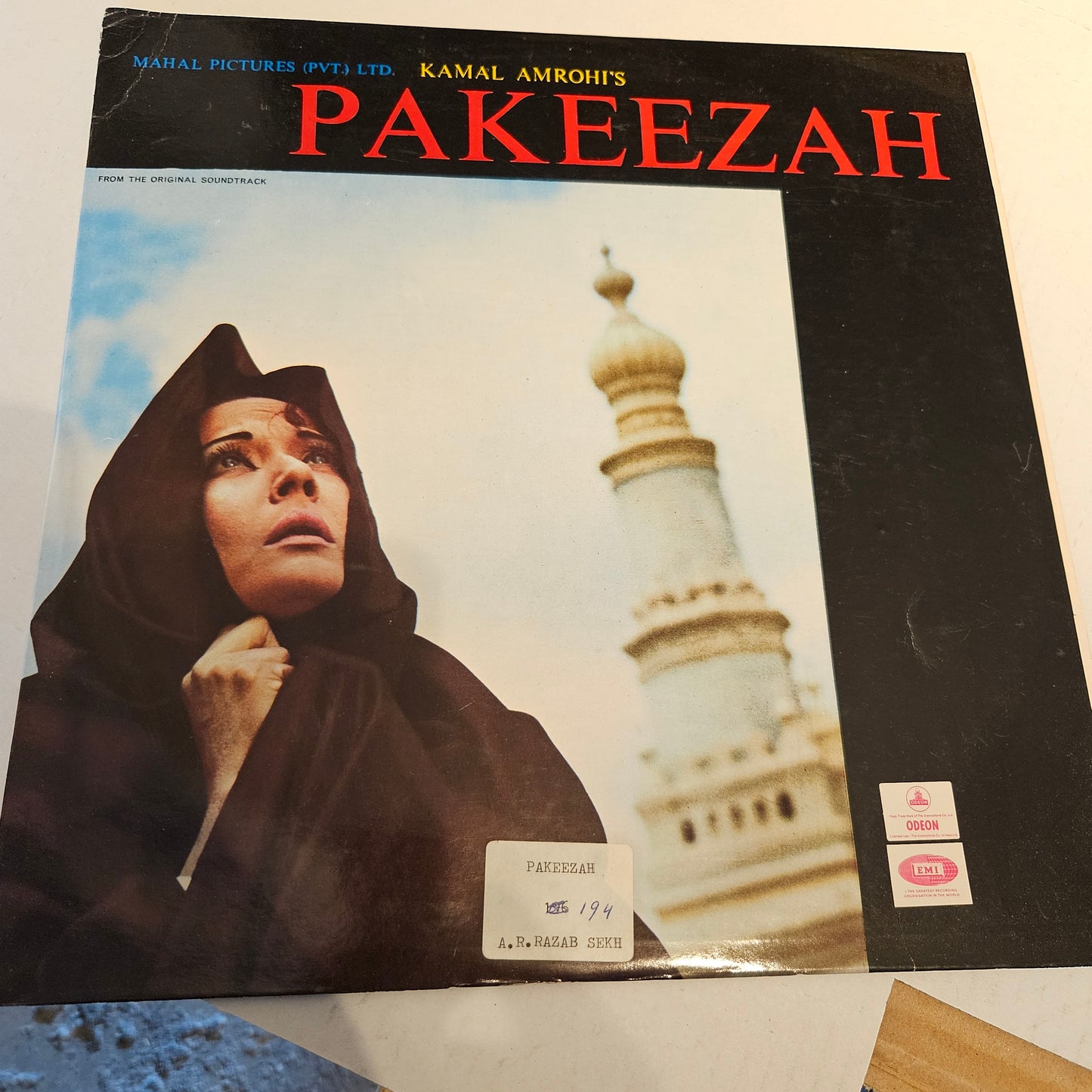 Pakeezah - Odeon Meena Kumari classic Music by Naushad and Ghulam Mohammed in Near mint