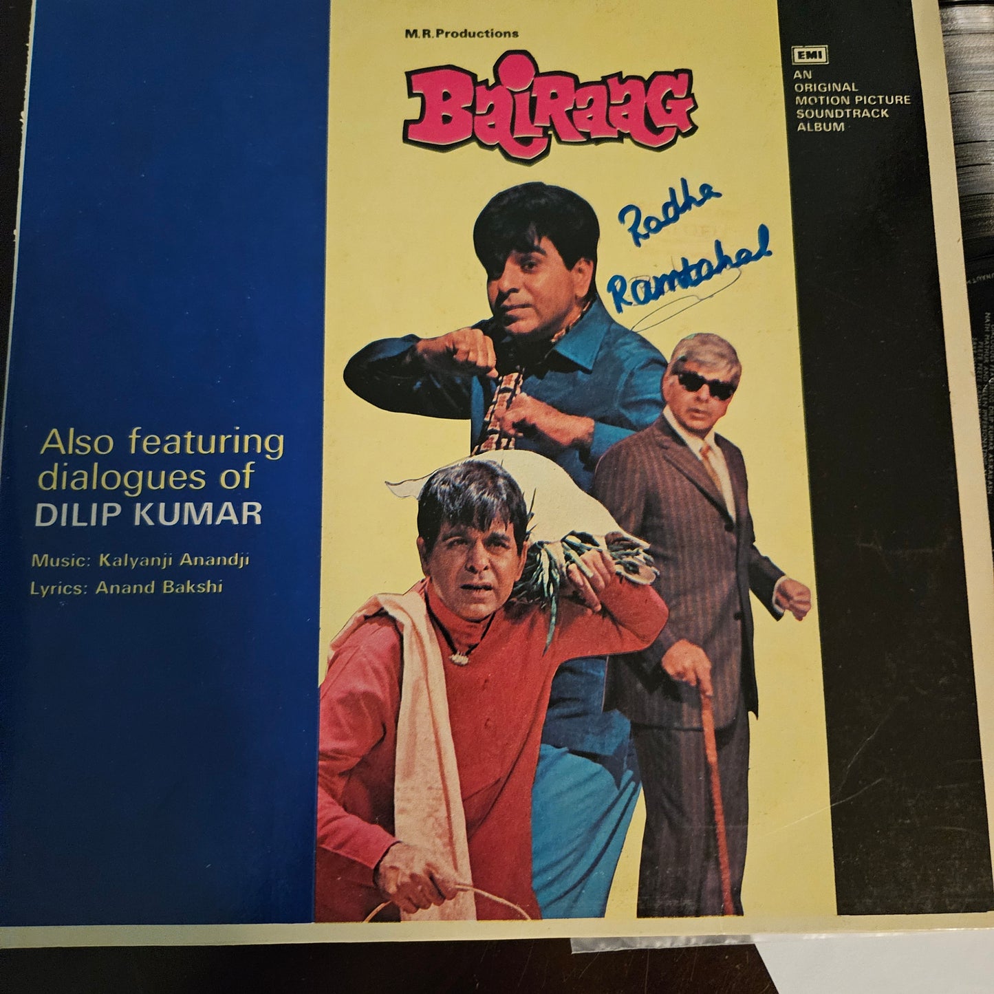 Bairaag- Music by Kalyanji Anandji - Odeon in Stereo - Excellent - Psych funk