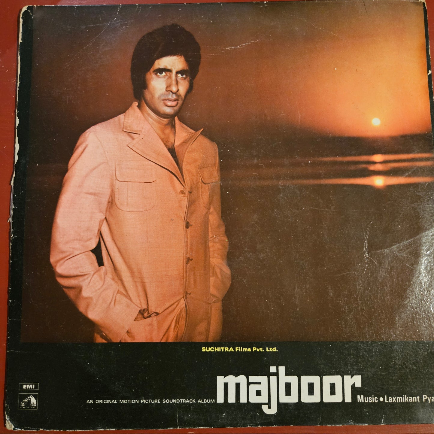 2 LPs Blockbuster Zameer d Majboor Amitabh, in VG+ condition - Great Deal