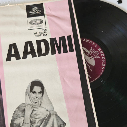 Aadmi - Music by Naushad - classic 1st Angel edition in near mint condition  original soundtrack 1st edition - from well kept collection