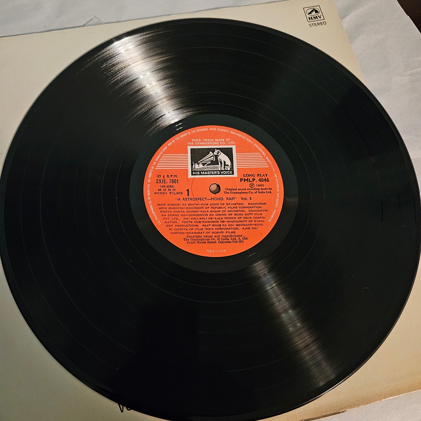Mohammed Rafi - A Retrospect Vol 3 in near mint