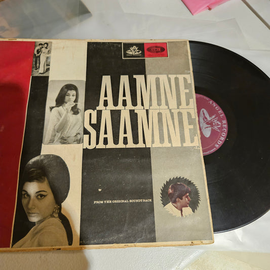 Aamne Saamne  - 1st Angel music by  Kalyanji Anandji in good+ condition read description - great deal