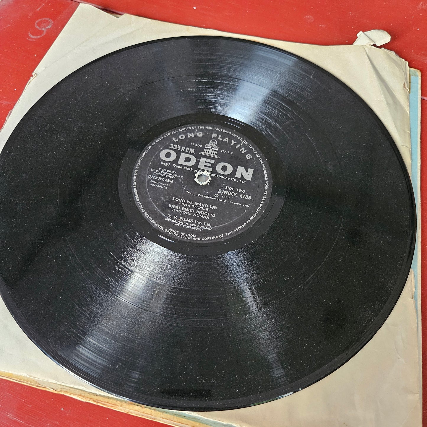 Anamika - R D Burman superhit Double Ring odeon in Stereo in VG+ condition