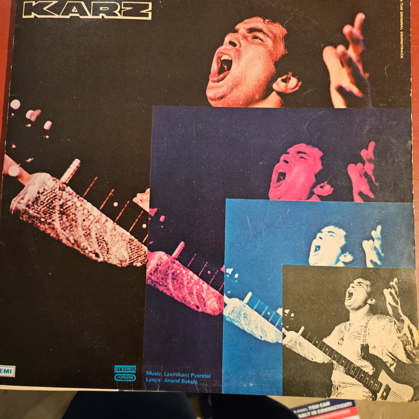 2 LPs Blockbuster KARZ and DOOSARA AADMI Rishi Kappor excellent to near mint