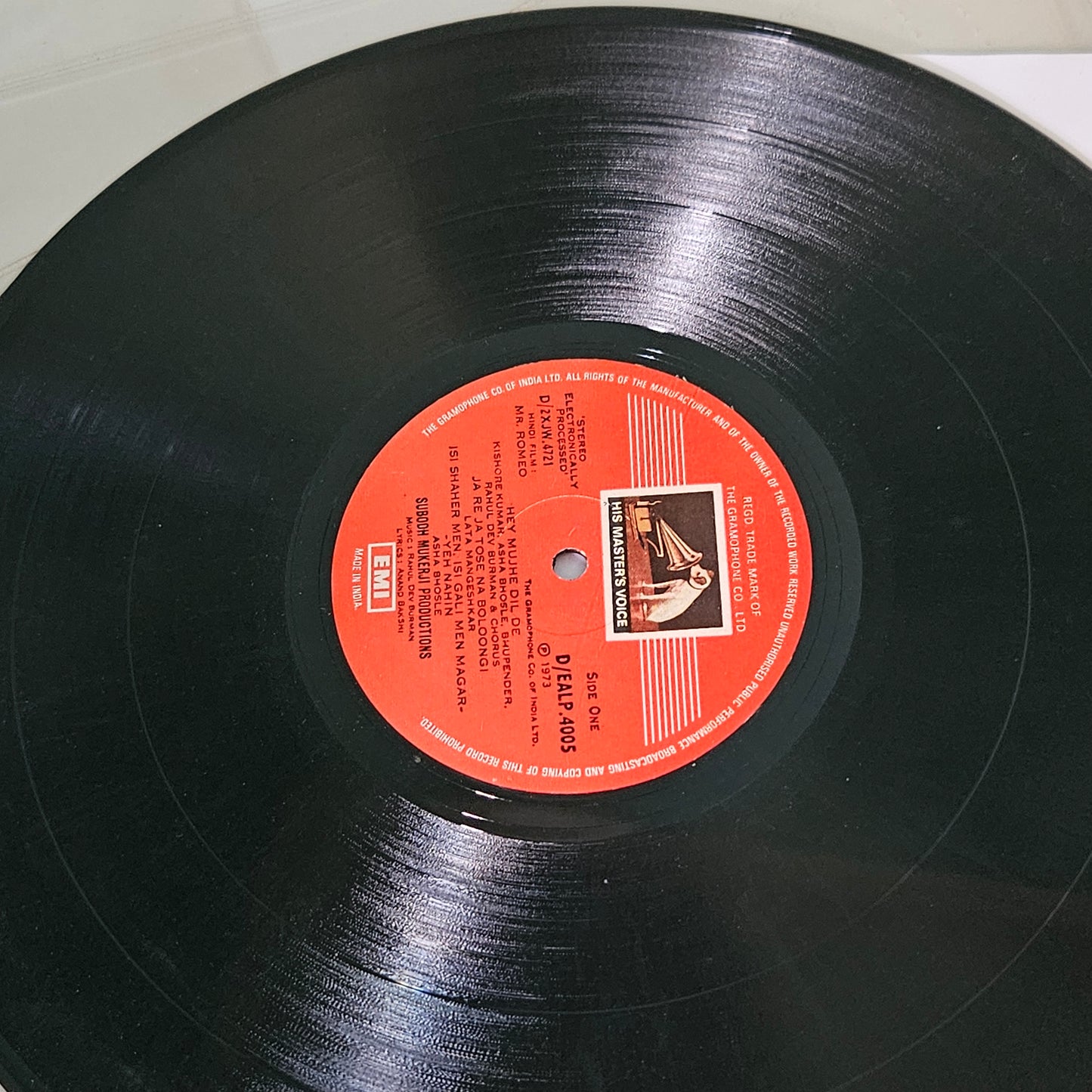 Mr. Romeo - R D Burman rare slbum 1st heacy HMV pressing in Excellent condition
