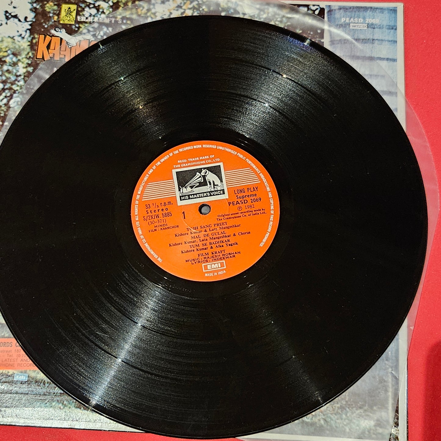 Kaamchor  - music by Rajesh Roshan in Near Mint Supreme Stereo Gatefold edition -Dimension Studio recording