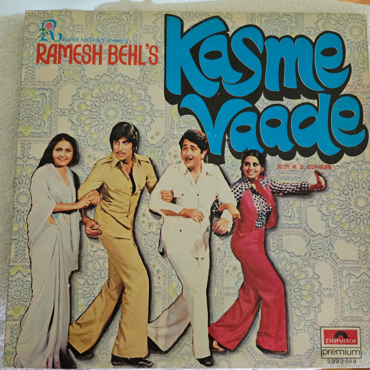 KASME VAADE - Music by R D Burman blockbuster in Limited edition multifold cover plus hard cover in near mint
